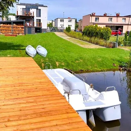 Apartment 4jeziora - Prywatny Dostep Do Rzeki, Pomost, Ogrodem, Wiata Grillowa, Rowerek Wodny, Kajaki I Sup W Cenie, Parking, Psiaki Dozwolone