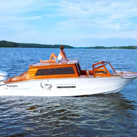 Апартаменты 4jeziora - Prywatny Dostep Do Rzeki, Pomost, Ogrodem, Wiata Grillowa, Rowerek Wodny, Kajaki W Cenie, Parking, Psiaki Dozwolone *